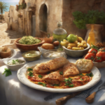 receitas mediterraneas usando azeite, tomates, alecrim, beringela, vegetais assados, dieta mediterrânea, comidas saudáveis